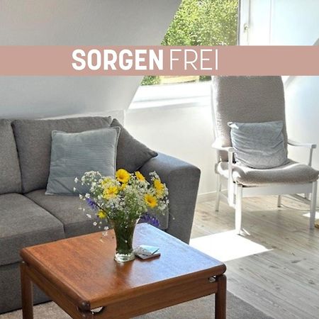 Sorgenfrei -Ruhe Und Erholung In Schoener Studiowohnung 格吕克斯堡 外观 照片