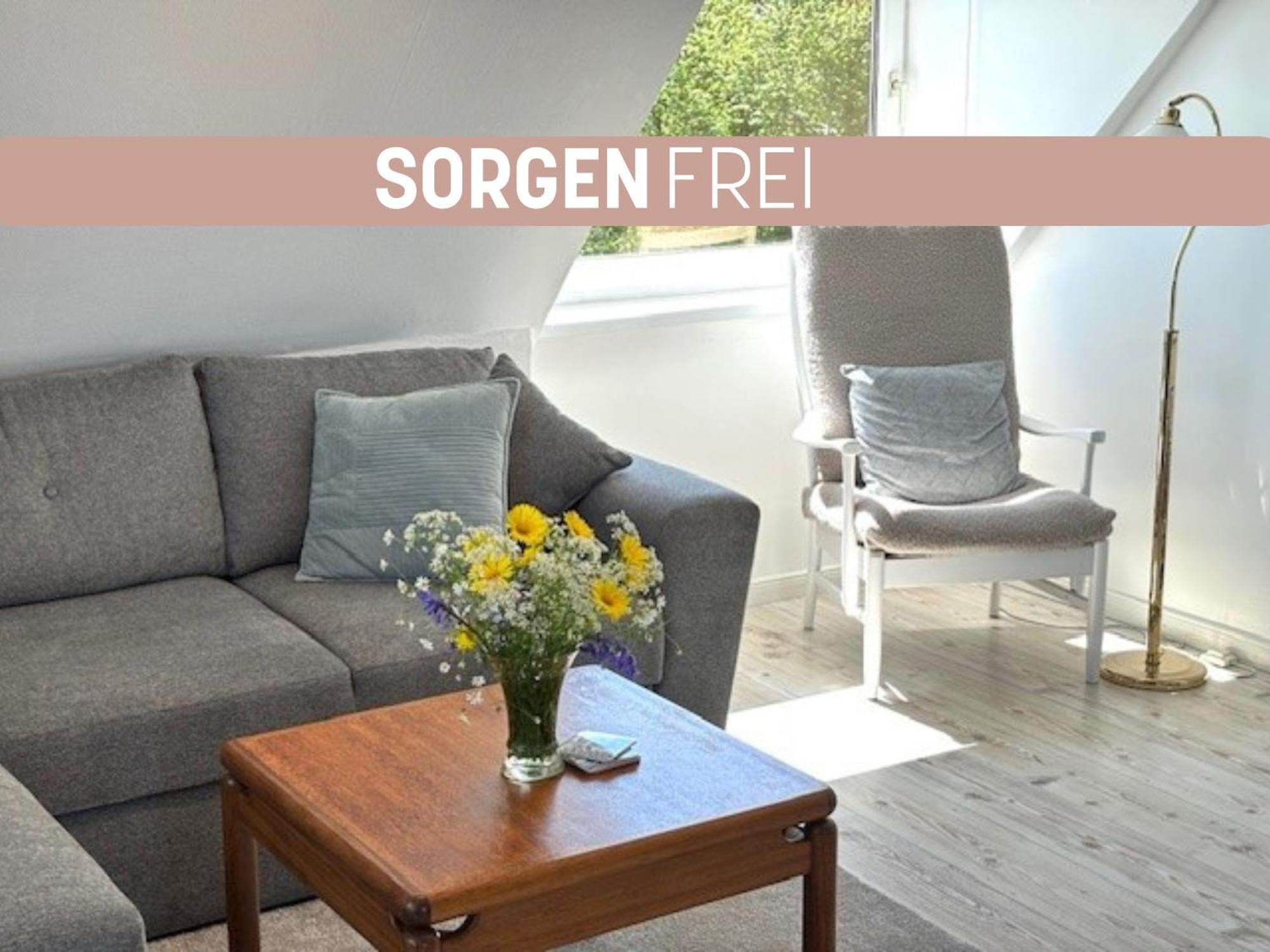 Sorgenfrei -Ruhe Und Erholung In Schoener Studiowohnung 格吕克斯堡 外观 照片